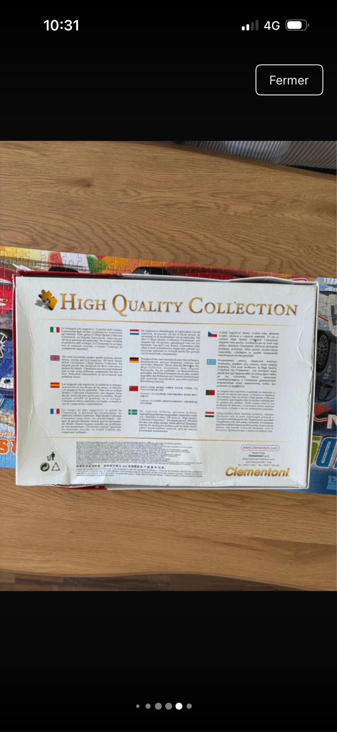 Groot puzzel Disney Cars 1000 stukjes – photo 7